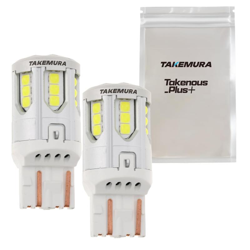 Takenous_Plus T20 LED ダブル レッド ブレーキランプ テールランプ 12V 車検対応 2個セット
