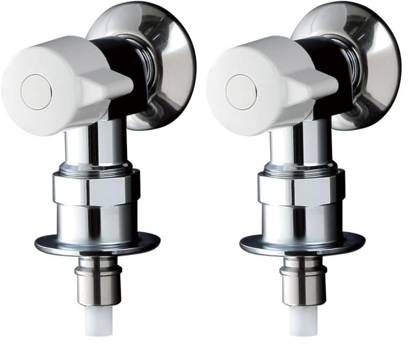 楽天市場】TOTO 洗濯機用水栓緊急止水栓付ピタットくん（ホース接続形