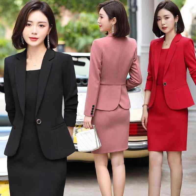 スカートスーツ レディース スーツ ジャケット フォーマル ビジネス オフィス 事務服 仕事着 きれいめ 大人 上品 シンプル ベーシック 定番 無地 リラックス スタンダード カジュアル スタイル シルエット セット