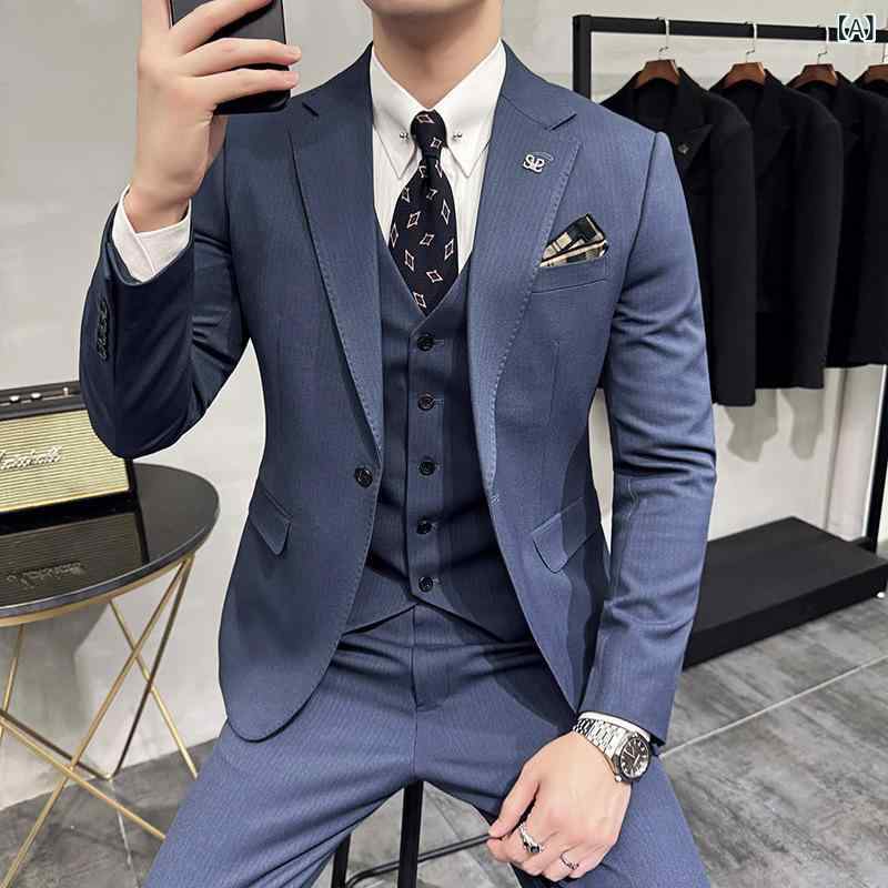 背広 メンズ 縞模様 商行為 華燭の典 フォーマル か細い セットアップ 上衣 スラックス より良い 分かりやすい 第一義的 定番 心地よい 好いたらしいめ 標準尺度