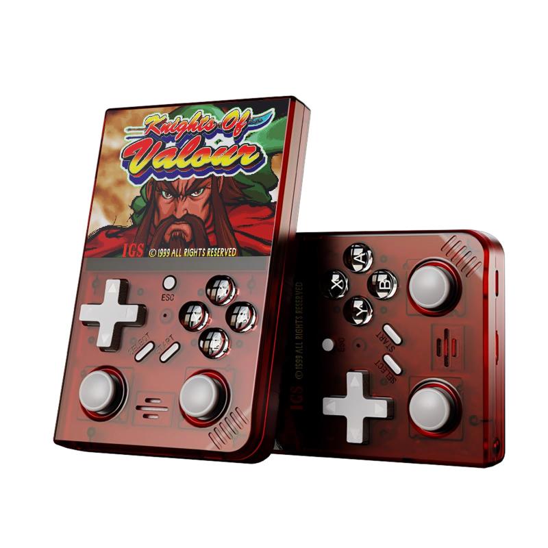 UNICO ポータブル ハンドヘルド ゲーム機 「三国戦紀」 / 「西遊釈厄伝」「形意拳」などIGSアーケートゲーム 15タイトル 収録 3.5インチ ポケット レトロゲーム機 可携帯 ゲームコンソール IPS