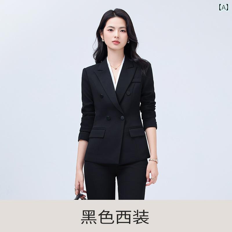 パンツスーツ レディース セットアップ 上下セット フォーマル ジャケット ロングパンツ ネイビー 紺色 ビジネス オフィス リクルート 就活 面接 通勤 ママ 母親 入学式 卒業式 七五三 お宮参り 洗える 大きいサイズ