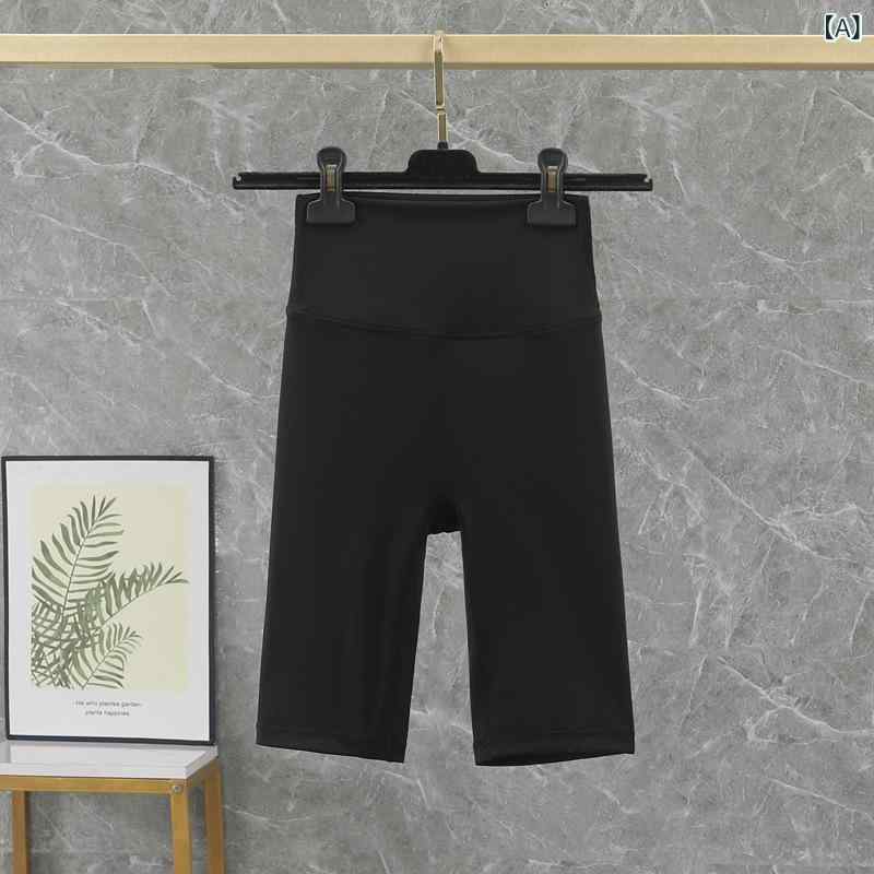 ショートパンツ レディース ハイウエスト フィットネス ヨガ 5分丈 スポーツウェア トレーニング ランニング ジム ウェア ボトムス シンプル カジュアル スタンダード ベーシック 無地 タイト