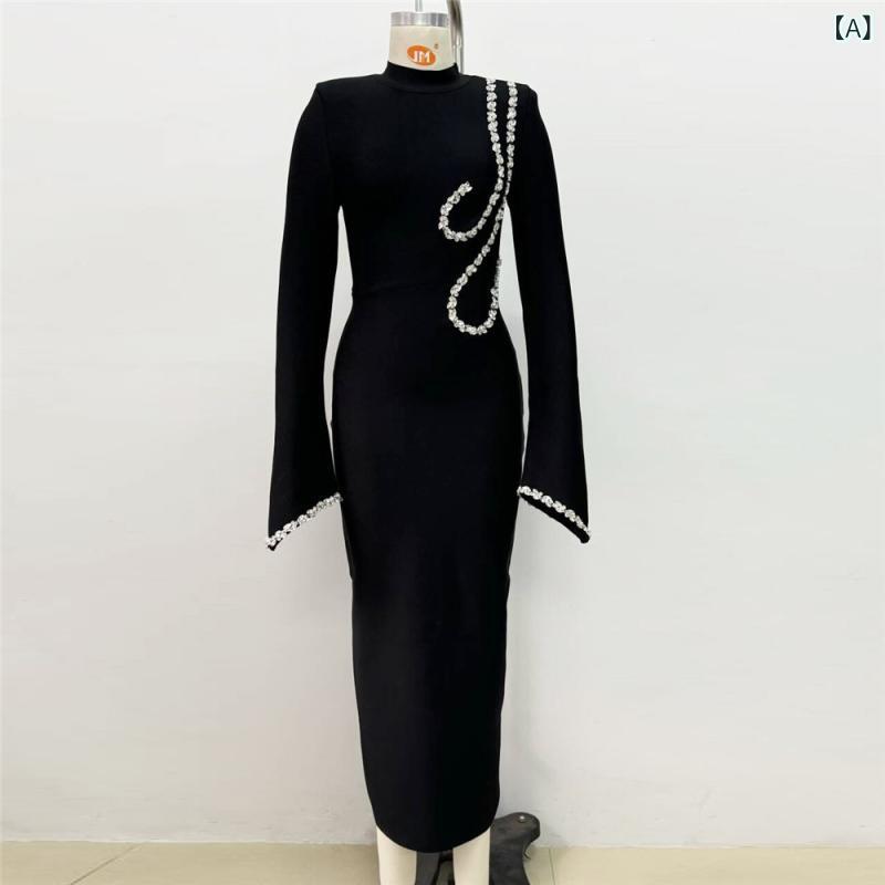 ロング御召しもの レディース 長袖 きつい ビジュー 好いたらしいめ 雅びやか フォーマル 寄り合い 華燭の典 二次会 交歓会 掻き鳴らす会 お呼ばれ 告げ知らせる会 有りがたさ会 成年者 ロング衣裳 分かりやすい 第一義的 定番 雅びやか  標準尺度