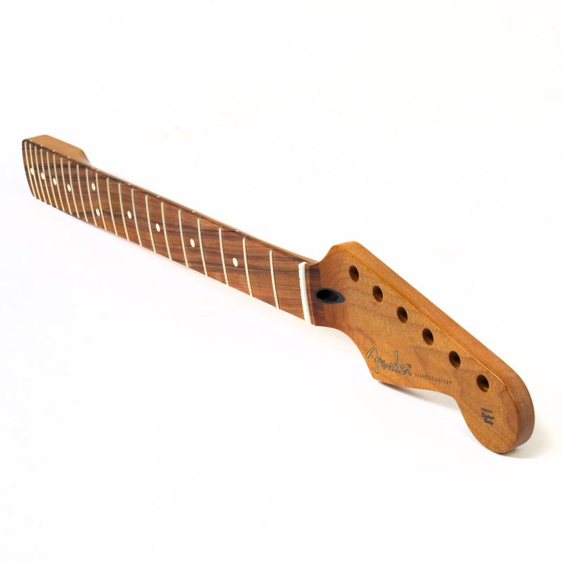 Fender フェンダー ギター用リプレイスメントネック Roasted Maple Stratocaster Neck, 21 Narrow Tall Frets, 9.5", Pau Ferro, C Shape