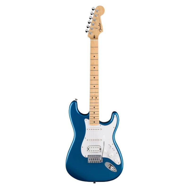 Fender フェンダー エレキギター Standard Stratocaster・・ HSS, Maple Fingerboard, White Pickguard, Aqua Marine Metallic ソフトケース付き