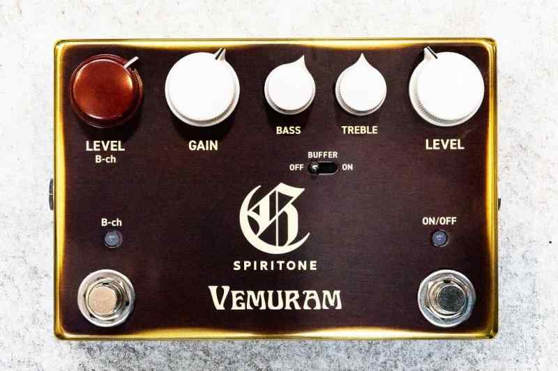 Vemuram/SPIRITONE Overdrive Char Signature ヴェムラム オーバードライブ