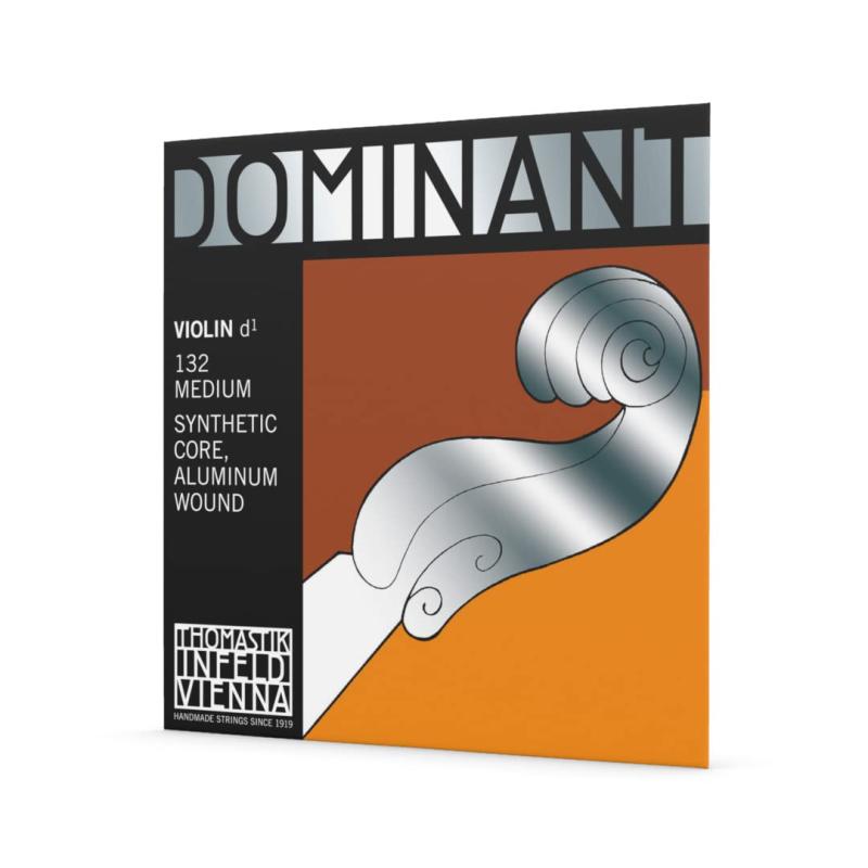 Dominant No.132 ヴァイオリン弦 ペルロン/アルミ巻 D線 (4/4)