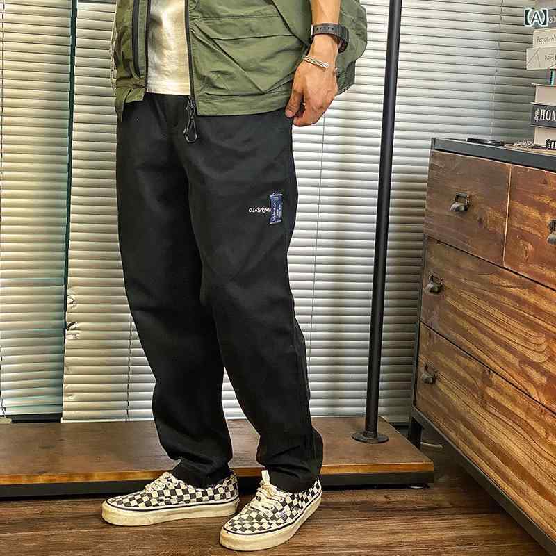 細工物ズボン下 メンズ テーパード 広広とした 無地 ヴィンテージ風 ウォッシュ工業 心地よい ロングズボン下 ボトムス 分かりやすい 定番 第一義的 伸び伸びする 表どおり 流行り物 細工物表現スタイル 普段使い