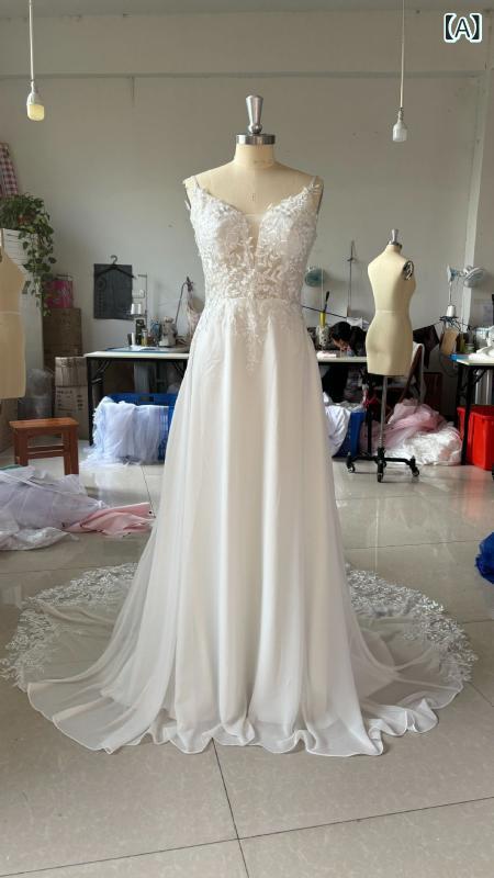 ウェディングドレス レディース マーメイドラインキャミソールサテンレース 結婚式披露宴 二次会挙式フォトウェディング ロケーション撮影セルフ前撮り パーティードレスロング丈スレンダーシンプルナチュラルスタンダードベーシック定番