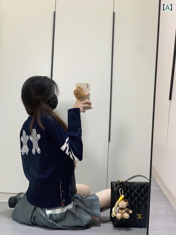 ジレー レディース ブイのど首 前車のドア 長袖 刺しゅう入り口・入口トップス 羽織りゆったりシルエットカジュアルベーシックシンプル定番判定基準自然的重ね着普段使い走りお出かけ体型取りまかなうパステル色の好いたらしい着心地全能品目