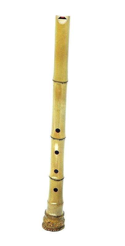 聞琳竹細工屋（BENLENTAKIZAYIKUYA) 尺八 (しゃくはち）D管普及管 真竹（桂竹）１尺８寸管
