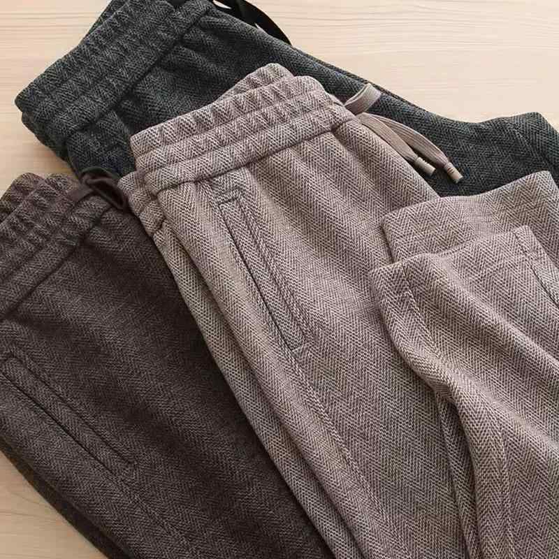 テーパードパンツ レディース アンクル丈ヘリンボーン柄厚手 スラックス ハイウエスト美脚シルエットセンタープレス 通勤ボトムスカジュアルきれいめ シンプルベーシック定番スタンダードナチュラル