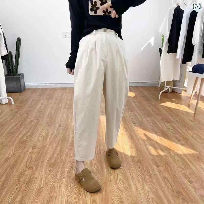 テーパードパンツ レディース 酉の方角予防医学九分丈 ゆったり体型取りまかなう ハロンパンツスラックス アンクル丈ボトムスズボン カジュアルシンプルベーシック定番標準尺度自然的