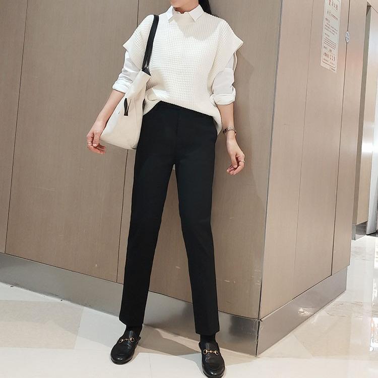 テーパードパンツ レディース 裏起毛朦々たる御機嫌酉の方角美脚細押し出し スラックス執務室通い事務服真っただ中押し付ける ズボンロングパンツボトムス無地 シンプルベーシック定番スタンダードカジュアルナチュラル