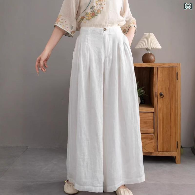 ワイドパンツ レディース ハイウエスト 二重構造 ゆったり ストレート 無地ボトムス体型カバーロング丈ウエストゴムナチュラルシンプルベーシック定番スタンダードカジュアル