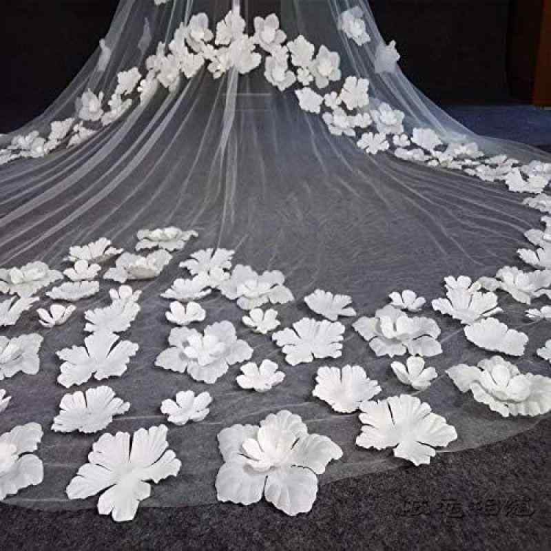 御芽出度頭を覆う物 レディース ロング丈 ロングギア 花動機 ハート形 御芽出度交歓会御芽出度挙式二次会小物ナチュラルスタンダードシンプルベーシック定番心地好い