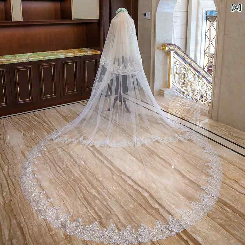 御芽出度頭を覆う物 レディース ロング丈 二段 スピード競技 スパンコール 御芽出度御芽出度交歓会前撮りお嫁さん挙式雅びやか晴れ晴れしいシンプルベーシックスタンダード定番心地好い自然的