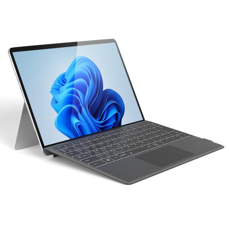 サーフェス プロ キーボード ワイヤレス Surface Pro 8/9/10/X/11対応 JIS標準日本語配列 Bluetooth 5.3 トラックパッド ペン2収納可能 Typ-C充電式