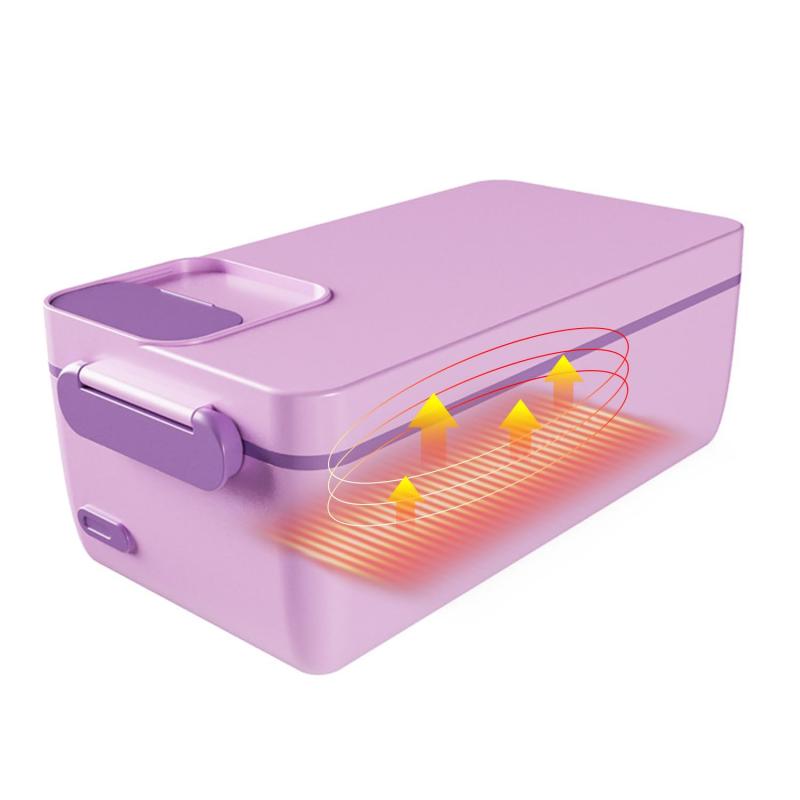 Aseech 灯し火弁当箱 USB申し受ける式 304ステンレス鋼 1L大静電容量 認知的内容器取りはらい 被雇用者 保温弁当箱 静音 密閉 異臭移りしない 携帯型 加水不必要 耐高温