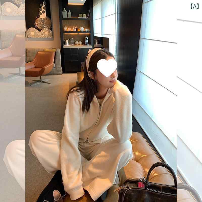 セットアップ レディース 裏起毛 パーカー 広広としたズボン下 エン主任者工業 浮き出し飾りつけ 遊撃手丈 ジップアップ 保温 防寒着痩せ成り行き 2点書き割り ワンマイルウェア 無地 ほっつき歩く 秋冬 体型取りまかなう 高見せかけ 引っ切りない お座敷着 動き分かりやすい 朦々たる フリース 暖