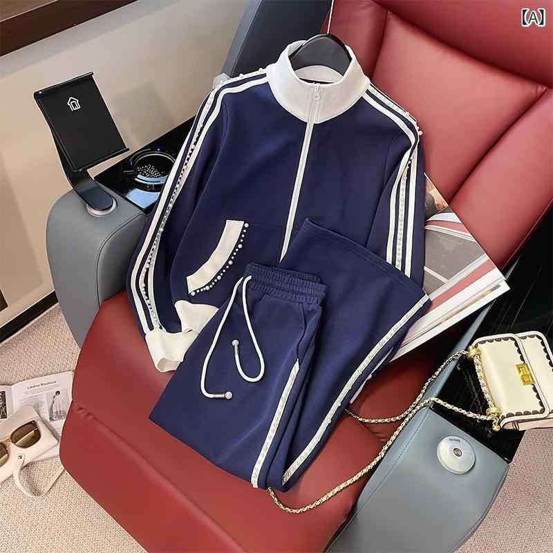 セットアップ 秋服 上下セット レディース スタンドカラー ジャケット スカート 2点セット バイカラー 体型カバー 着痩せ 高見え カジュアル オフィス 通勤 お出かけ 旅行 学校行事 七五三 卒業式 入学式 発表会 同窓会 女子会 冠婚葬祭 30代 ｜やすらぎマーケット