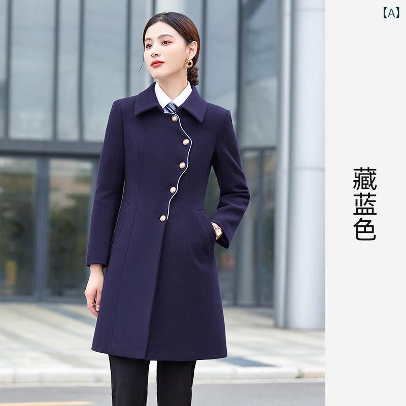 レディース チェスターコート 事務服 かまい付ける 通い 膝下丈 美影ぼうし 表現スタイル引き上げる 高押し出し シワになりにくい 襟付き添い人 フォーマル 事務室心地好い 受け付け 泊まり 商行為 お祝い 冠婚葬祭 周囲長 雅びやか 清楚 定番 無地 裏地あり 真っただ中ベン