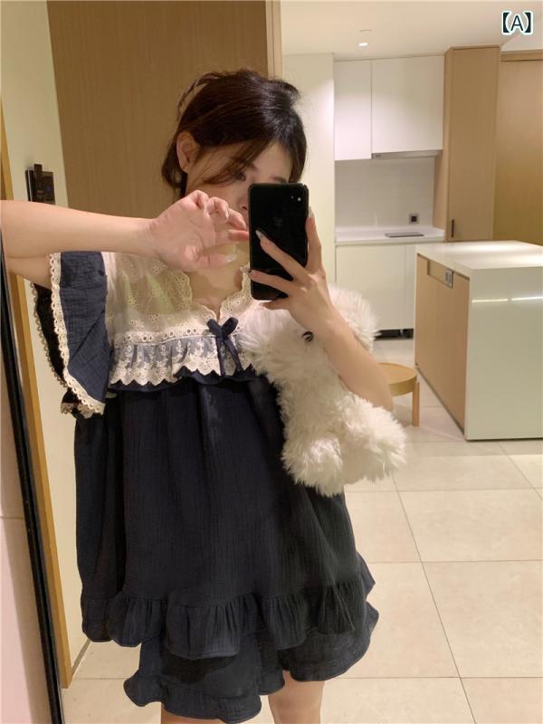 パジャマ お座敷御召しもの 上下書き割り 綿100% 半袖 夏 二重ガーゼ 綿織物 通気性 吸湿性 寝巻き 冷やりとした セットアップ 前くい違い ナイト爵御召しもの お座敷着 蒸れにくい 洗い濯ぎ能力のある 好いたらしい原料品 襟付き添い人 酉の方角予防医学 ゆったり 影ぼうし 分かりやすい  春