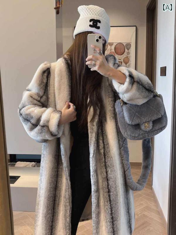 フェイクファーコート レディース 冬 ロング丈 まがい物 天鵝絨手当たり 防寒アウター エコ毛革厚地の外套 朦々たる 縦長影ぼうし 着痩せ成り行き 羽織り 生あたたかい もこもこ原料品 襟付き添い人 御前上等感 ロングアウター 普段使い走り 心地よい 前くい違い 防寒着 通い
