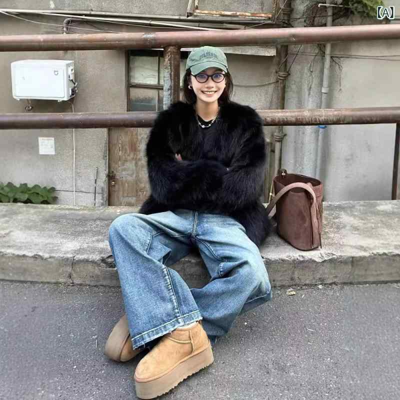 フェイクファーコート レディース 遊撃手丈 上衣 アウター 音の大きさ感 御前上等感 上衣 フォーマル 寄り合い 心地よい 生あたたかい たわい無い 防寒 小顔成り行き 羽織り 通い 通学 お出かけ 交歓会 二次会 デイリー 重ね着 着痩せ 防風 長袖 襟付
