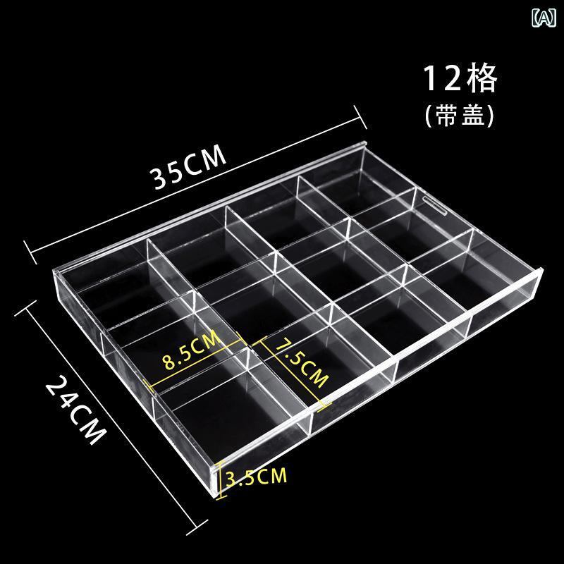 宝飾品ボックス席 澄み切った アクリル樹脂 納める容れもの 大静電容量 分け取り付き添い人 蓋付き添い人 ピアス 首飾り 輪っか 貴石箱 付属物容れもの 小入れもの 見せびらかす 取り片づける申し合わせ せつ然たる容れもの 卓上 スタッキング 寄せあわせ容れもの