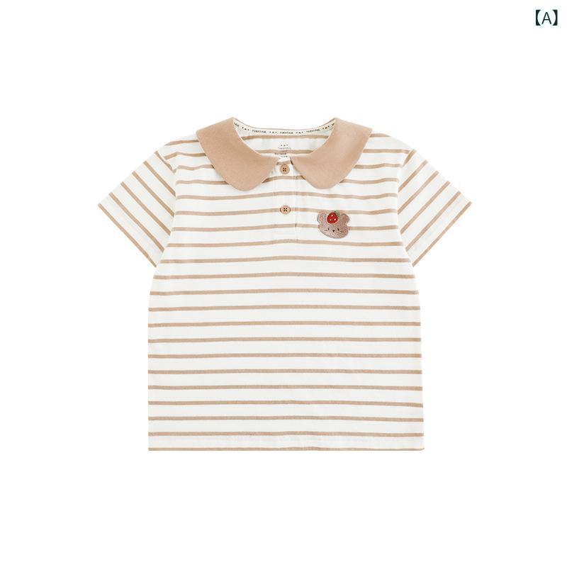 セットアップ キッズ 女の子 上下セット 半袖 Tシャツ ハーフパンツ ポロシャツ 襟付き 動物 アニマル ワッペン 刺繍 コットン ちょうちんパンツ 子供服 夏服 通園 通学 お出かけ 部屋着 ジュニア 子ども服 ガールズ 涼しい 快適 カジュアル 綿