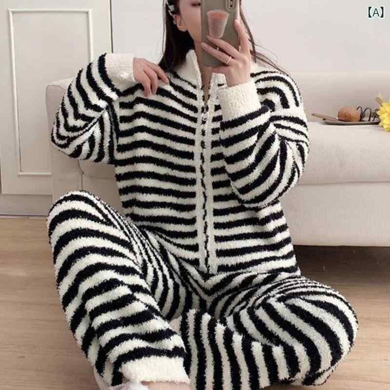 お部屋お召しもの レディース もこもこ 生あたたかい 上下仕掛ける 長袖 ジップアップ 朦々たる 裏起毛 サンゴマイヤー お部屋着 防寒 冬用 前食い違い ナイト爵お召しもの 寝巻き 保温 寒さ打つ手 ふわふわ フリース ボア 無地 差し上げ物 分かりやすい