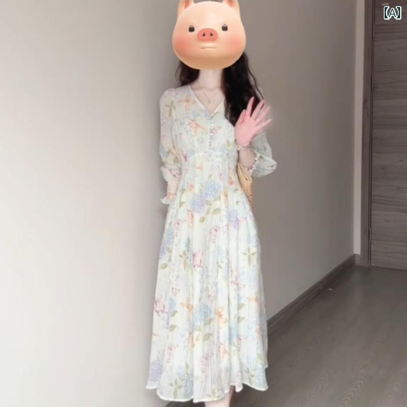 衣裳 レディース 花柄 ロング Vのど首 マキシ丈 シフォン 春夏 半袖 A伝達ルート 酉の方角見澄ます 裏地付き添い人 透け感 冷やりとした たまり場 旅する 会う約束 お呼ばれ 心地よい 成年者 愛くるしい 今めかしい 膝下 総柄
