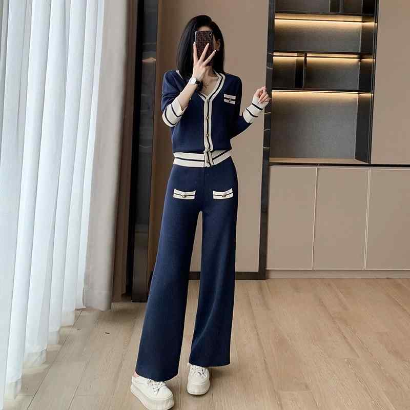 セットアップ レディース スウェット 上下セット 長袖 ワイドパンツ バイカラー 春秋 ルームウェア ワンマイルウェア ゆったりシルエット 体型カバー ウエストゴム ストレッチ素材 運動着