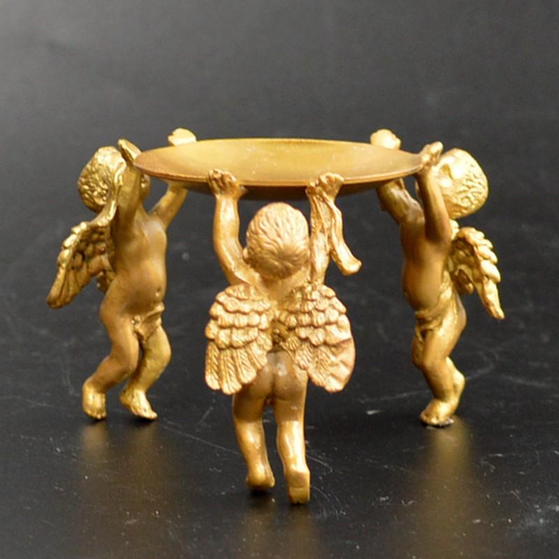 蝋燭保持者 金管楽器 エンジェル 飾りつけ ろうそく立て オブジェ 北欧 アンティーク 室内装飾 雑貨 リビング 卓上 部屋の入り口 飾りつけ 仕合わせ 祈とう 像 ゴールド 今めかしい 蝋燭照明ランプ 祝する日 差し上げ物 差し上げ物 差し上げ物
