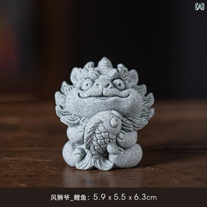 茶寵 錦鯉 桃 置物 陶器製 インテリア 雑貨 卓上 飾り物 デスク回り 魚の隠れ家 アクアリウム 装飾 金魚鉢 盆栽 風景 ミニチュア 縁起物 お祝い プレゼント 癒し 観賞用 玄関飾り 置き物 飾り おしゃれ|やすらぎマーケット