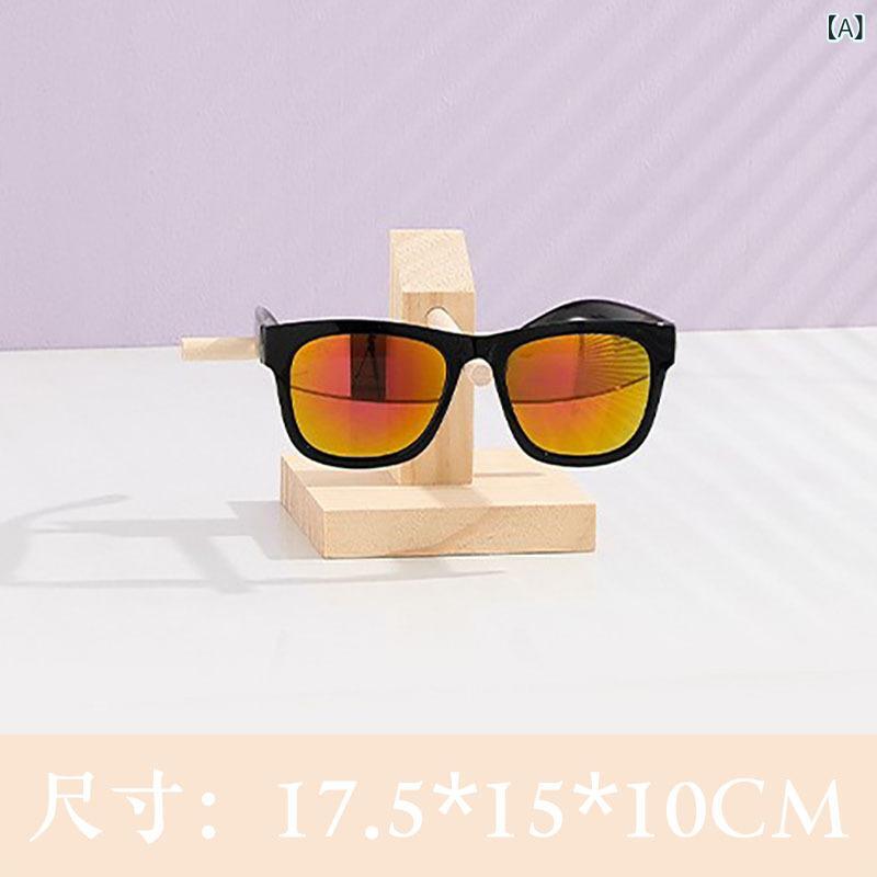 メガネスタンド 木製 収納 卓上 サングラススタンド 眼鏡置き 木 ディスプレイ ウッドラック カウンター 什器 整理 整頓 スタンド 組立式 老眼鏡 インテリア ナチュラル 展示用 小物入れ ショップ 備品