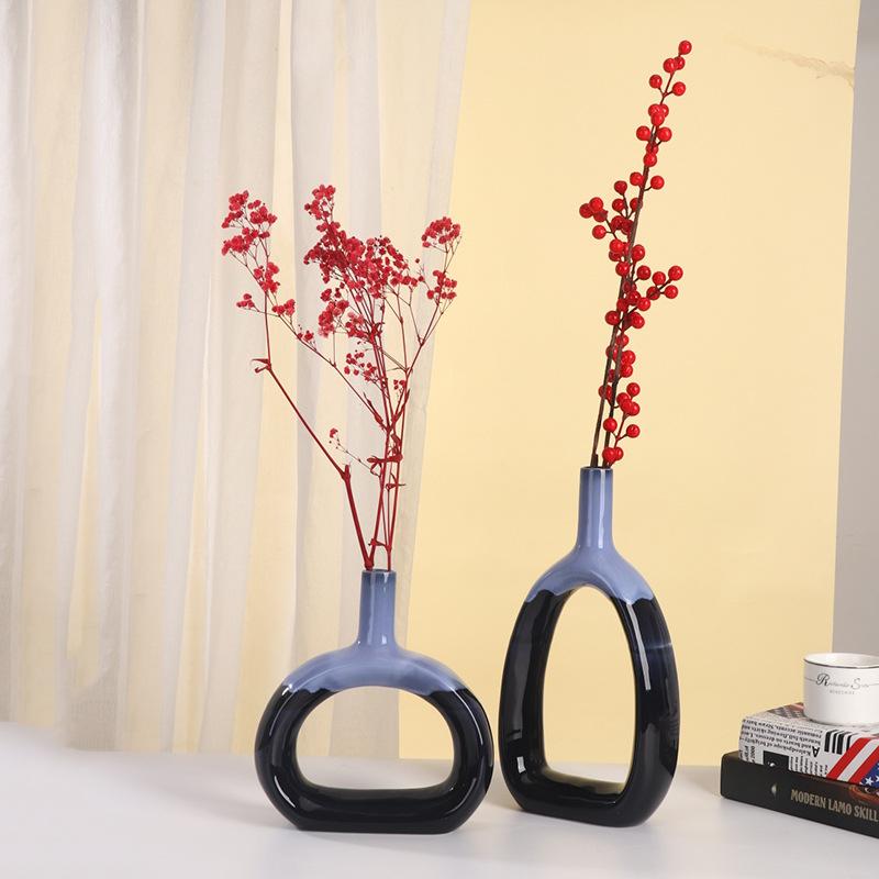 花瓶 陶器 フレンチアンティーク フラワーベース ホワイト インテリア雑貨 卓上デコレーション 玄関リビング用 欧風シンプル ドライフラワーベース フラワーアレンジメント用 インテリアオブジェ