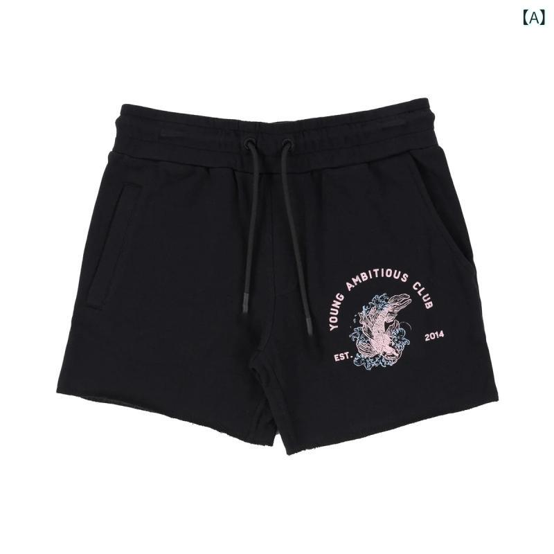 ハーフパンツ メンズ スポーツ ランニング トレーニング ショートパンツ ジム フィットネス 運動用 綿100パーセント 通気性抜群 吸汗速乾機能 ウエストゴム ポケット付き 部屋着 ズボン 無地 カジュアル 夏用