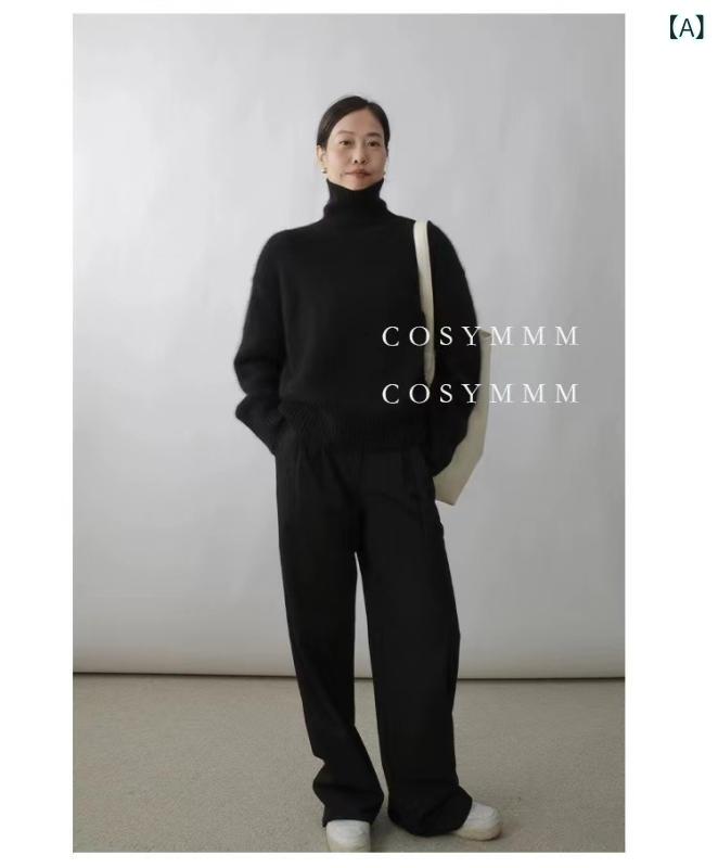 編み物 レディース スウェーター タートルネック カシミール 羊毛 ハイネック 厚地の外套大きさ ゆったり 長袖 無地 生あたたかい 防寒打つ手 秋冬 トップス 心地よい 分かりやすい 今めかしい パステル色の 洗える 通い 通学