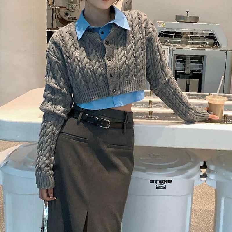 ジレー レディース 編み物 有線テレビ編み 遊撃手丈 前くい違い 長袖 歳月 羽織り ライトアウター 労働者の一団のど首 無地 花の冠yd 分かりやすい 防寒 生あたたかい パステル色の 洗える 心地よい 事務室