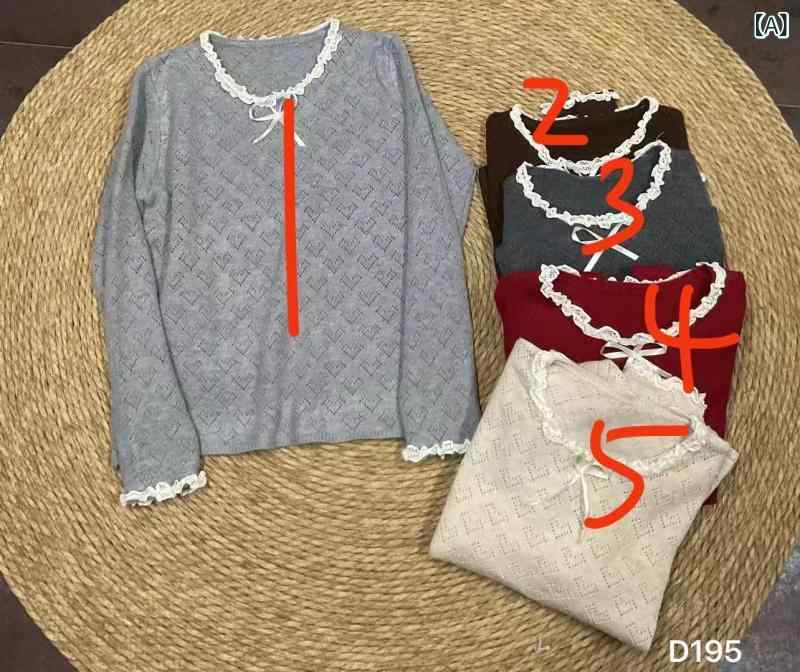 編み物 レディース プルオーバー 労働者の一団のど首 トップス ティーシャツ 長袖 無地 洗える 事務室 心地よい 通い 通学 歳月冬 分かりやすい 自然的 パステル色の 防寒 重ね着 成年者 ゆったり 体型取りまかなう