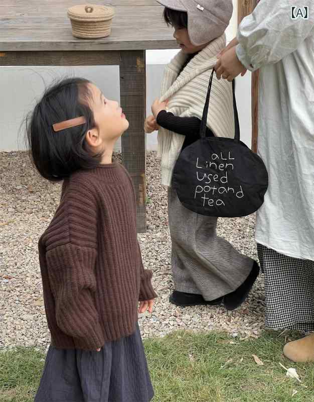 プルオーバー キッズ ちびっ子服 編み物 ハイネック モックネック 長袖 ティーシャツ 朦々たる 生あたたかい 防寒 保温 冬服 トップス お坊っちゃん お嬢さん 通園 通学 お出かけ 無地 心地よい 分かりやすい 洗える パステル色の お坊っちゃん 小学生 秋冬