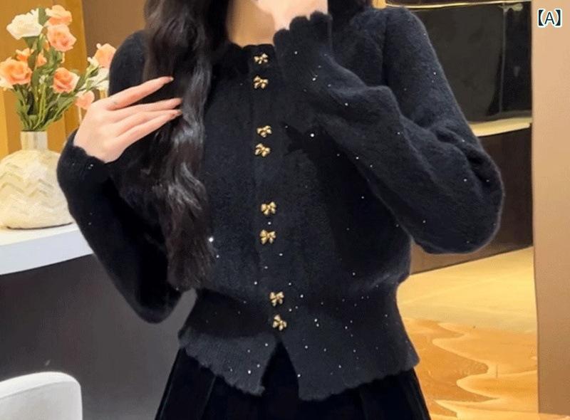 ニットカーディガン レディース 赤 クリスマス 秋冬 トップス Vネック 長袖 セーター 羽織り ゆったり カジュアル 暖かい 防寒 お出かけ おしゃれ かわいい 無地 シンプル 柔らかい 秋冬 12月 イベント 華やか