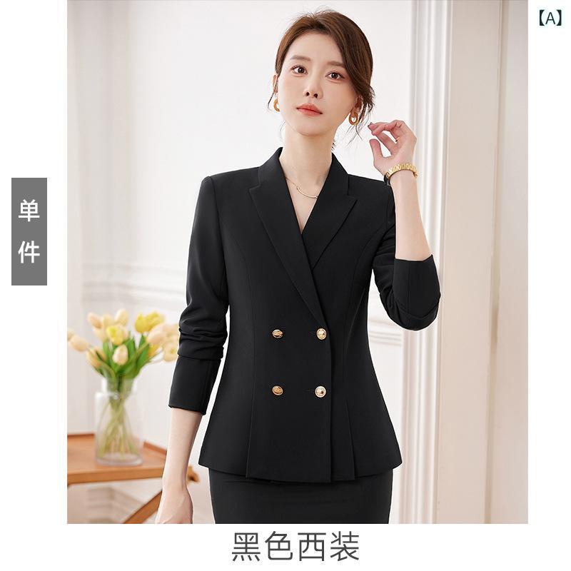 セットアップ レディース 背広 ズボン下背広 2点書き割り テーラードジャケット 事務服 事務室 通い 就活 会見 冠婚葬祭 御祝い フォーマル 米国海軍 紺色 歳月 長袖 かまい付ける 受け付け ユニフォーム 商行為 上下書き割り