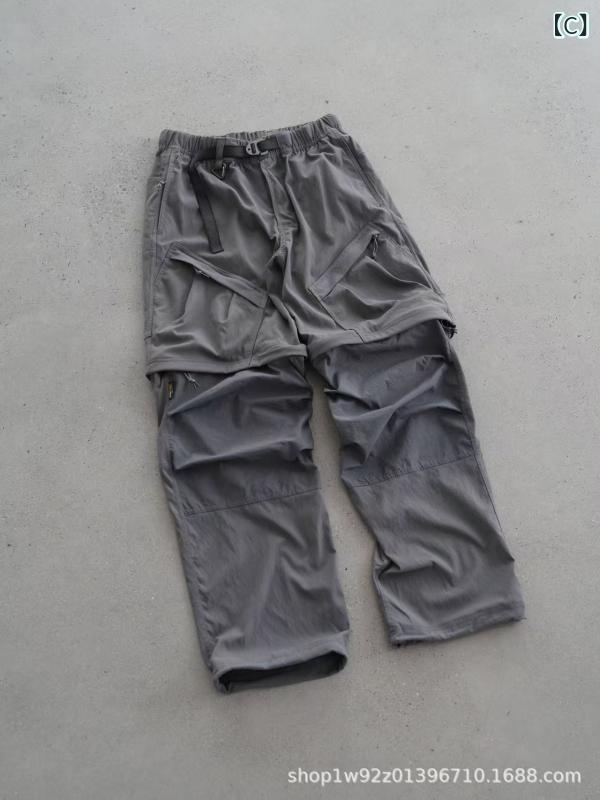カーゴパンツ メンズ 細工物ズボン下 ロングズボン下 2way セパレート 多役立つこと 隠し 無地 アウトドア 山登り トレッキング つり銭 難民キャンプ 山歩き ボトムス 心地よい ズボン 軽さ 速乾 撥水 やり方着 ミリタリー