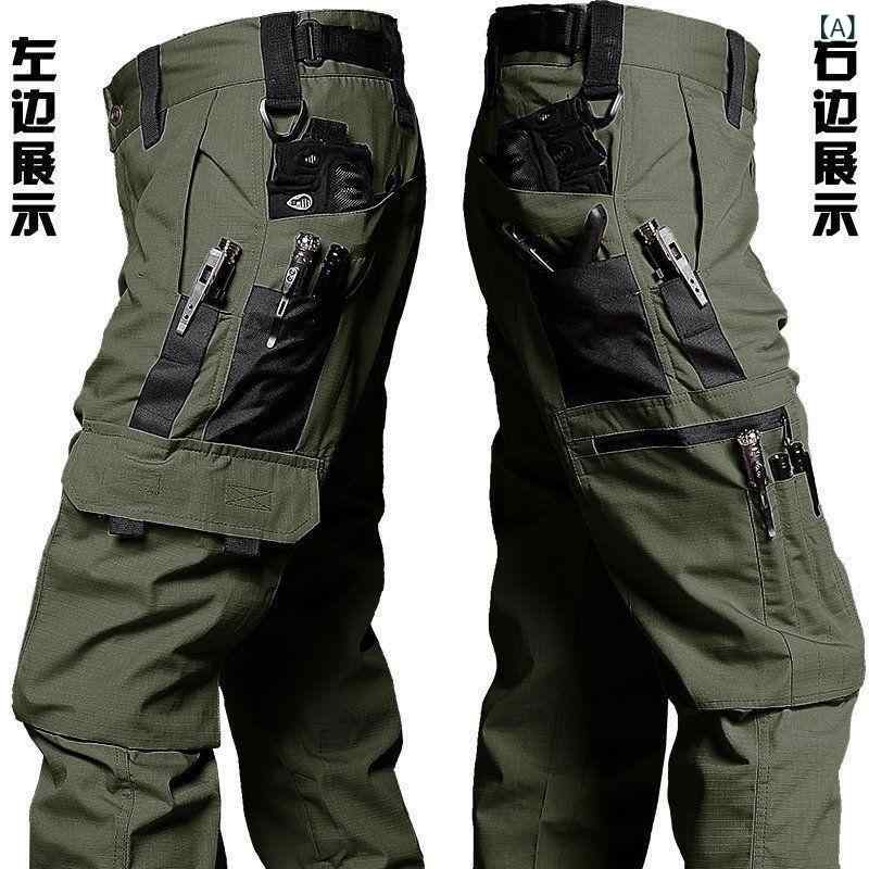 カーゴパンツ メンズ レディース ワークパンツ 撥水 ミリタリー ロングパンツ タクティカル 多機能 耐久性 アウトドア キャンプ 釣り 作業着 ボトムス カジュアル ストリート 無地 春夏 秋 春用 秋用 ズボン