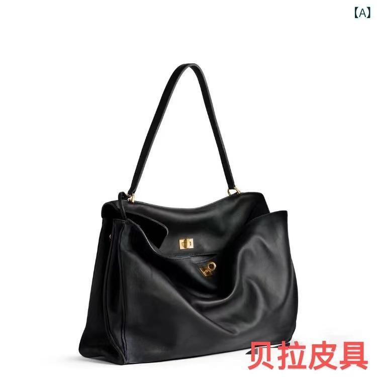 ハンドバッグ レディース トートバッグ 手提げバッグ プリーツ加工 ビンテージ風 ヴィンテージ調 ドレープ 合皮 レザー 肩掛け 通勤 通学 大容量 軽量 おしゃれ 鞄 カバン 無地 シンプル オフィス カジュアル 旅行 お出かけ
