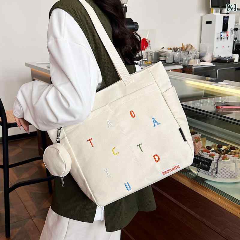 トートバッグ 帆布 A4 通い 通学 縦型 刺しゅう ロゴタイプ 大電気容量 肩かけ 習い事御徒面子 マザーズ御徒面子 補欠選手御徒面子 エコ御徒面子 思わしい 朦々たる マチあり 自然的 心地よい 分かりやすい 今めかしい